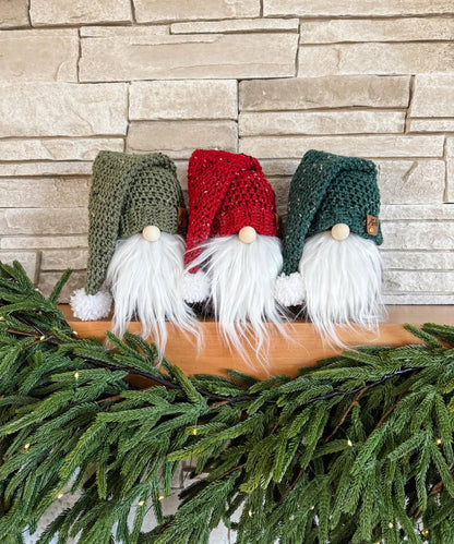 Rustic Farmhouse Holiday Gnome Crochet Pattern