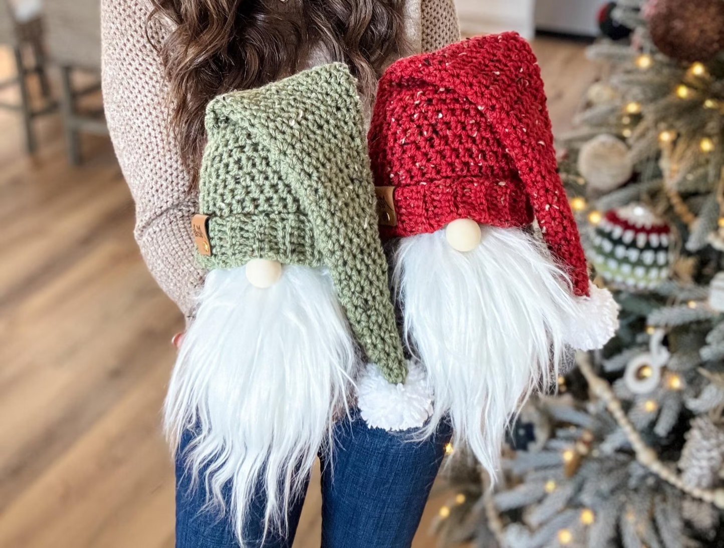 Rustic Farmhouse Holiday Gnome Crochet Pattern