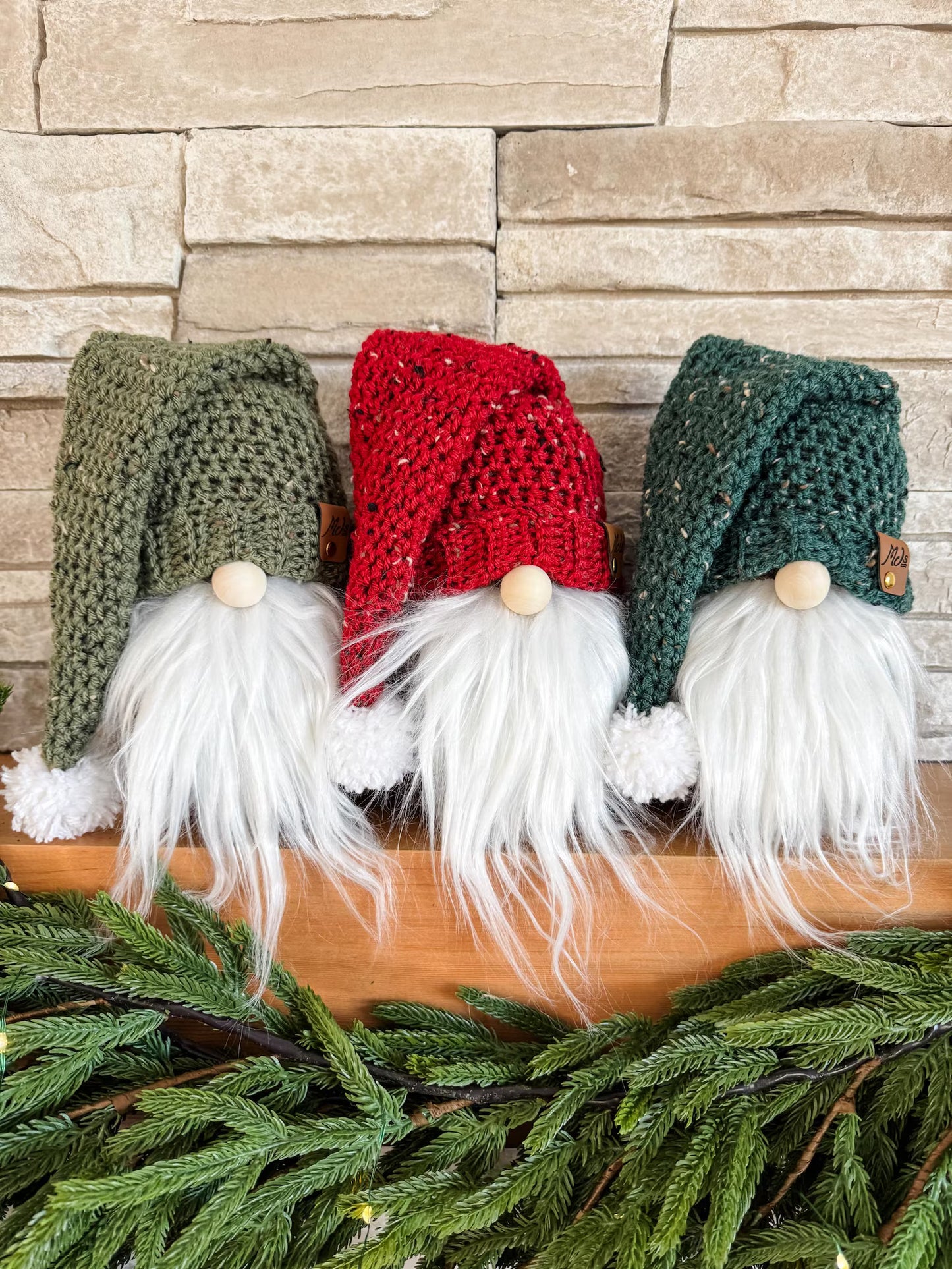 Rustic Farmhouse Holiday Gnome Crochet Pattern