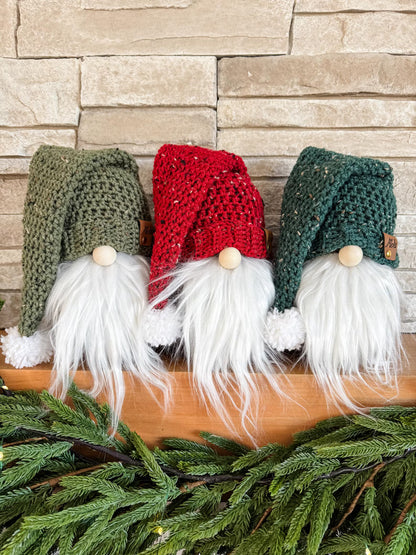 Rustic Farmhouse Holiday Gnome Crochet Pattern