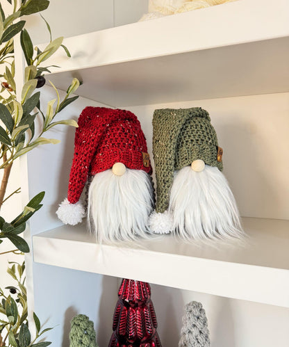 Rustic Farmhouse Holiday Gnome Crochet Pattern