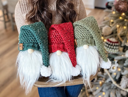 Rustic Farmhouse Holiday Gnome Crochet Pattern