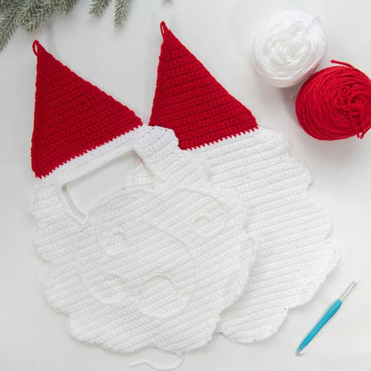 Santa Claus Pillow Crochet Pattern