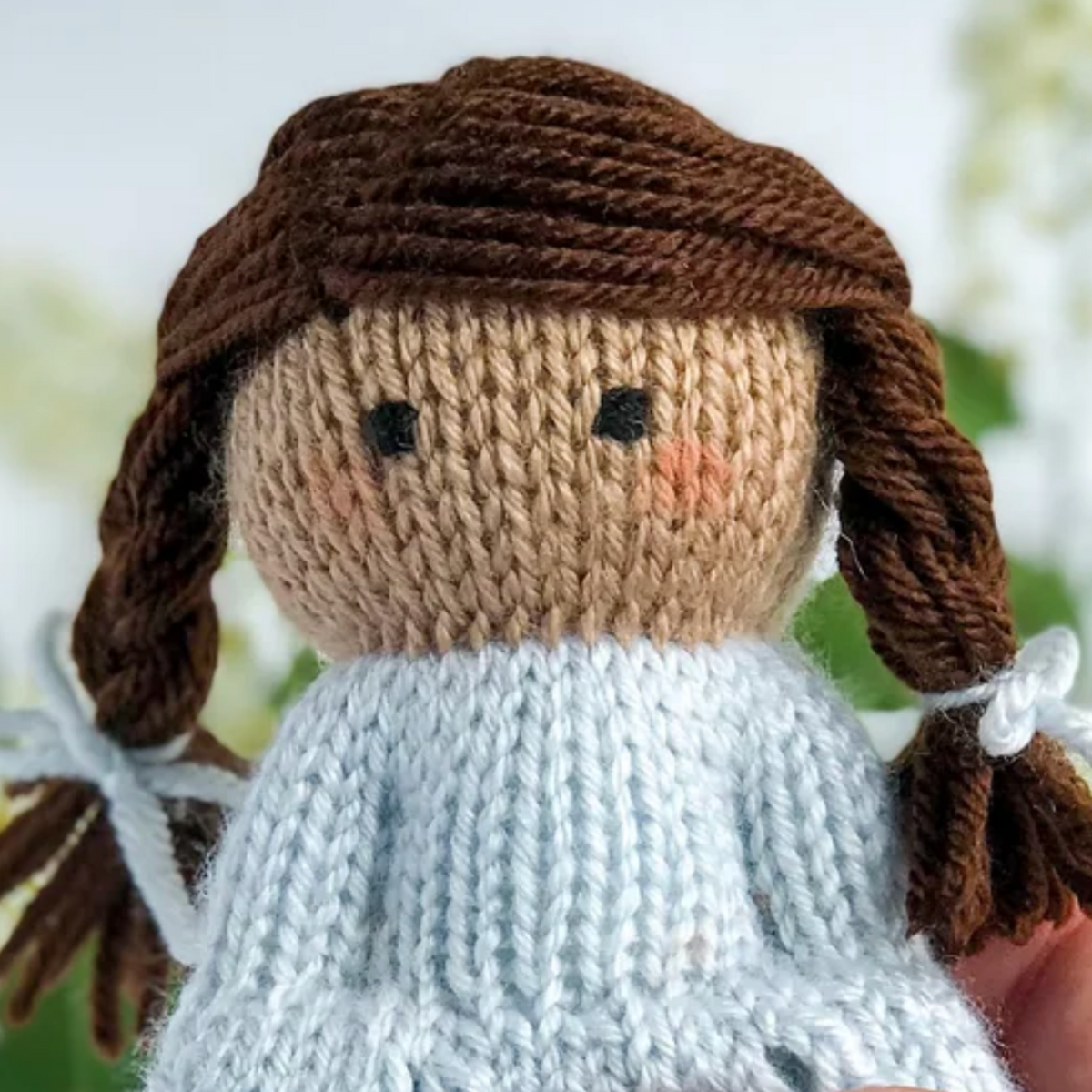 Garden Party Girls Knitting Pattern