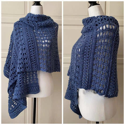 Easy Shawl Wrap Crochet Pattern