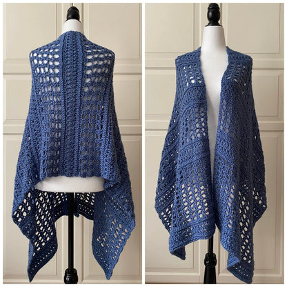 Easy Shawl Wrap Crochet Pattern
