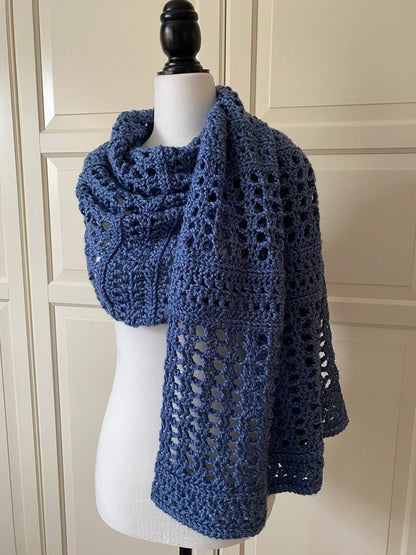 Easy Shawl Wrap Crochet Pattern