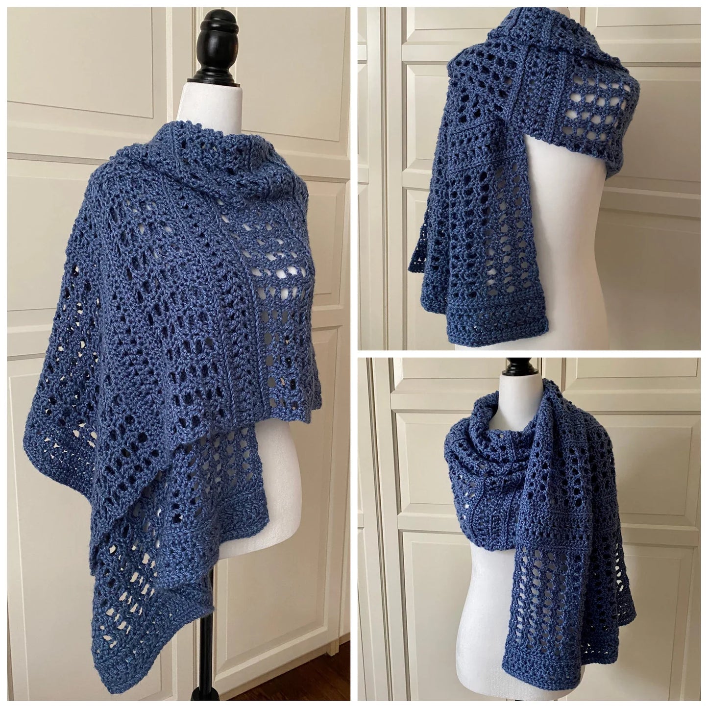 Easy Shawl Wrap Crochet Pattern