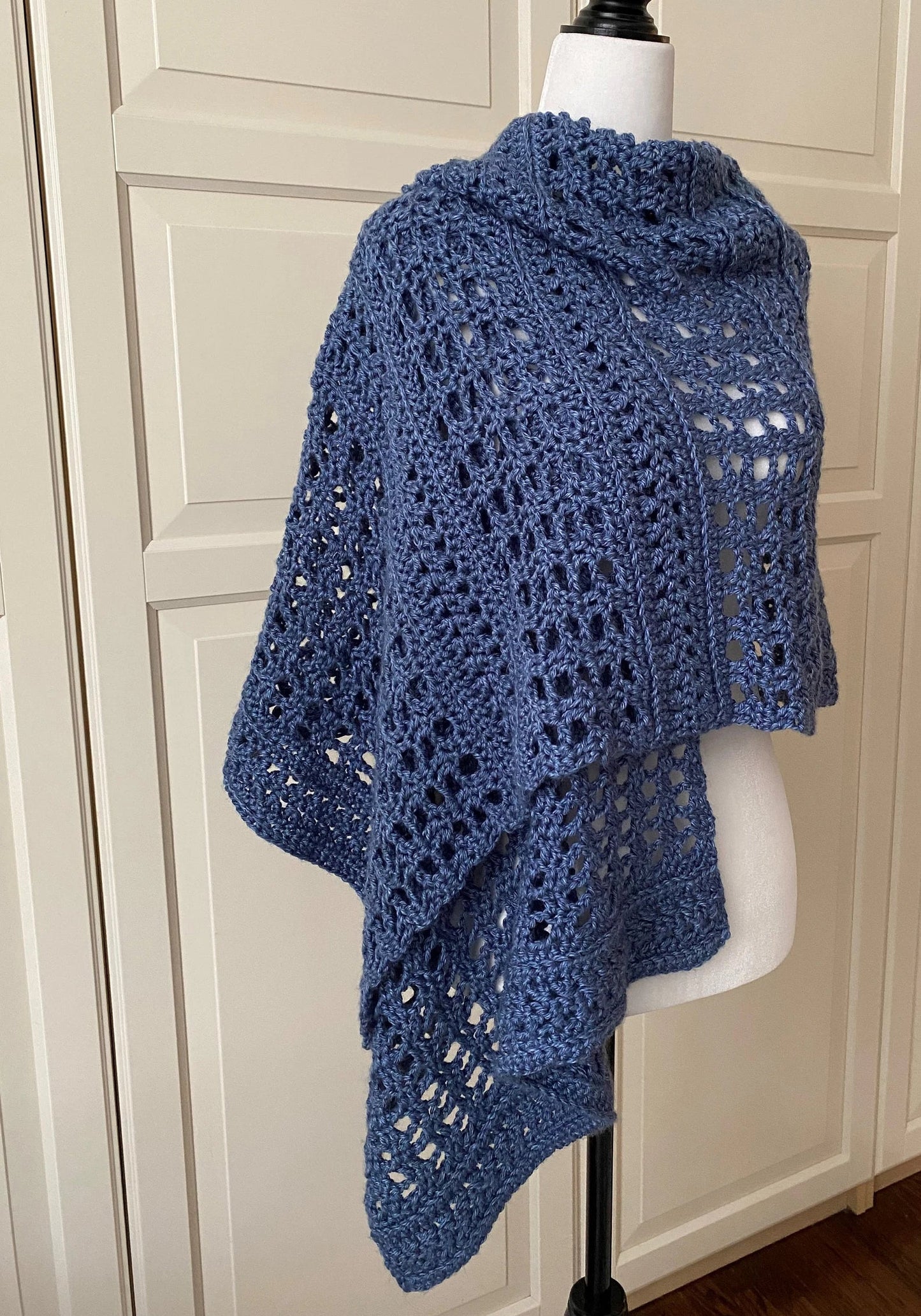 Easy Shawl Wrap Crochet Pattern