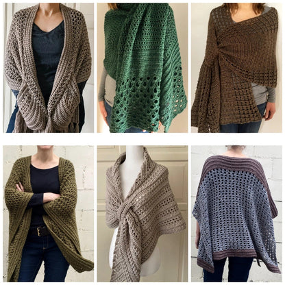 Easy Shawl Wrap Crochet Pattern