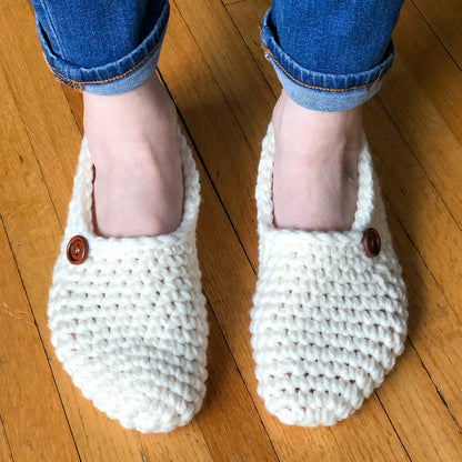 Retro Crochet Slipper Pattern