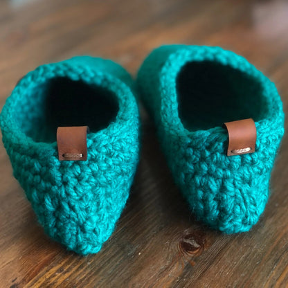 Retro Crochet Slipper Pattern