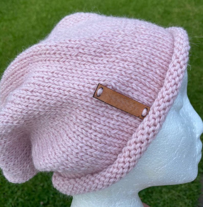 Slouchy Beanie Knitting Pattern