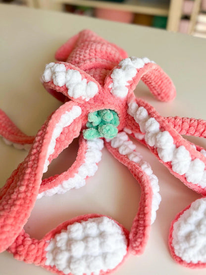 The Low-Sew Squid Crochet Pattern