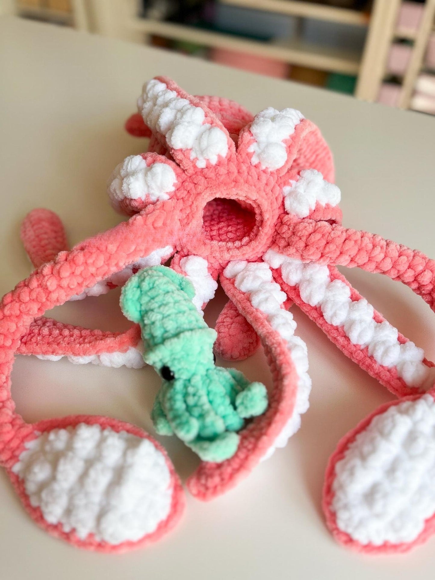 The Low-Sew Squid Crochet Pattern