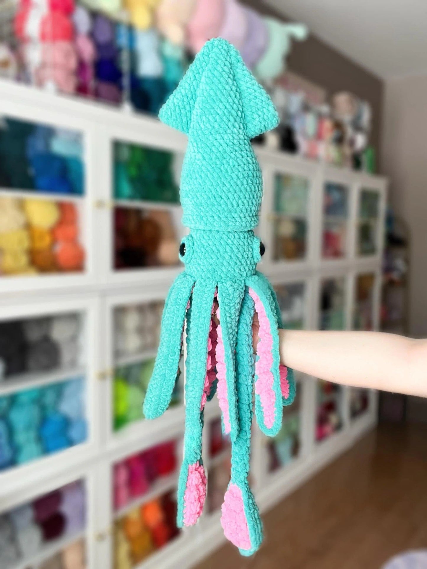 The Low-Sew Squid Crochet Pattern
