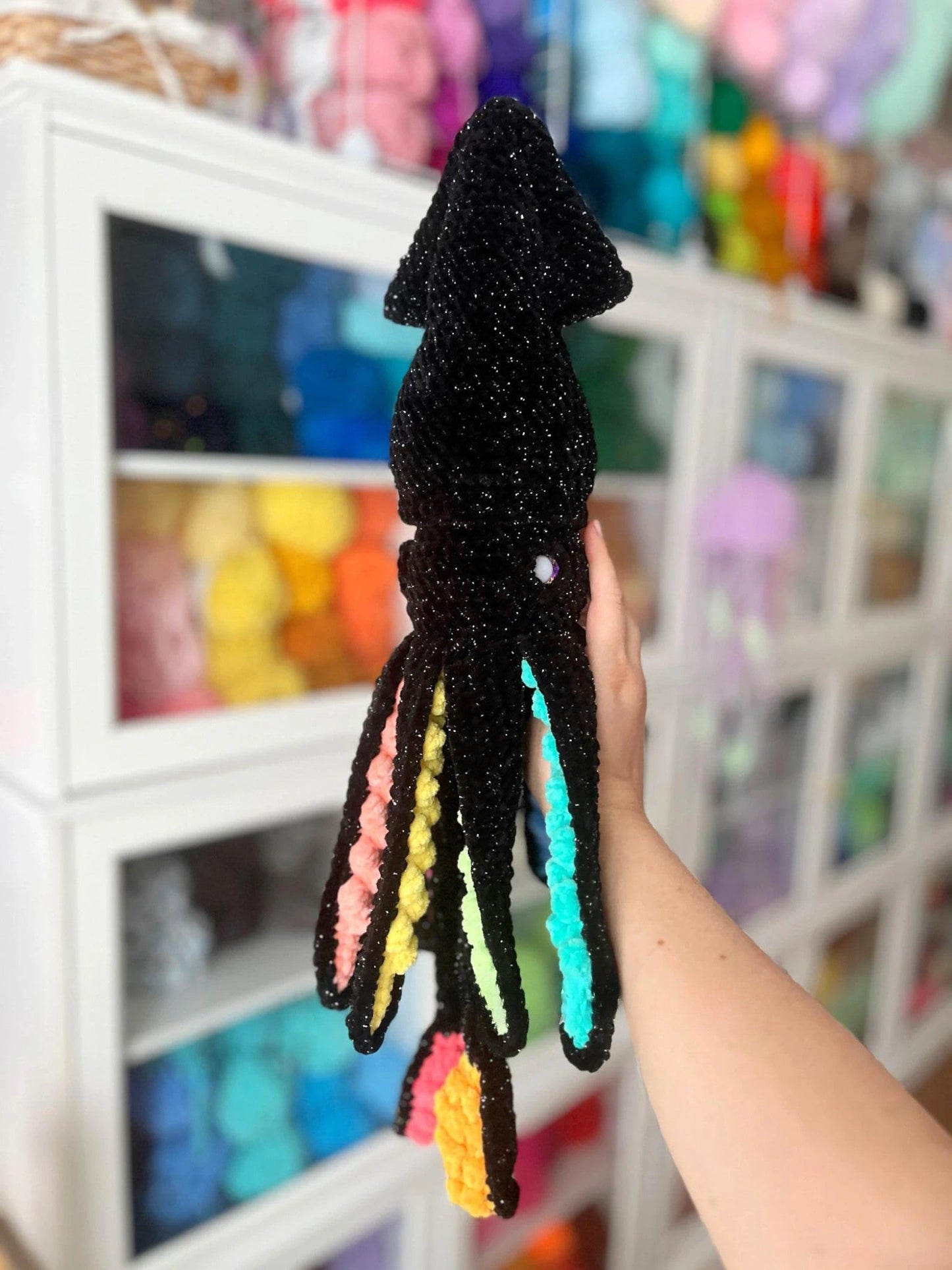 The Low-Sew Squid Crochet Pattern