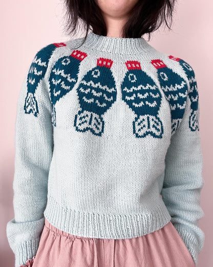 Sushi Sweater Knitting Pattern