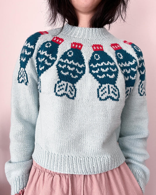 Sushi Sweater Knitting Pattern