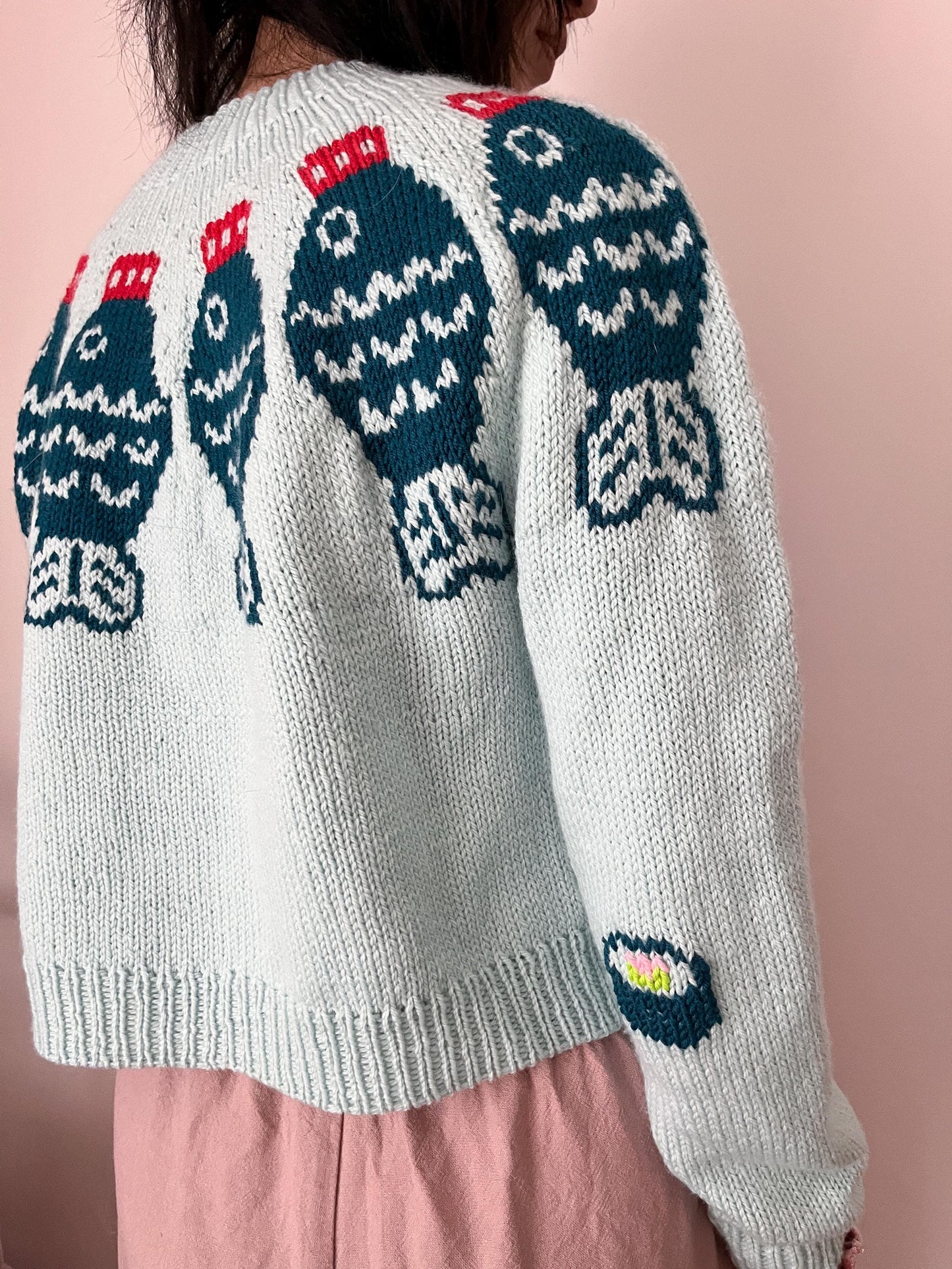 Sushi Sweater Knitting Pattern