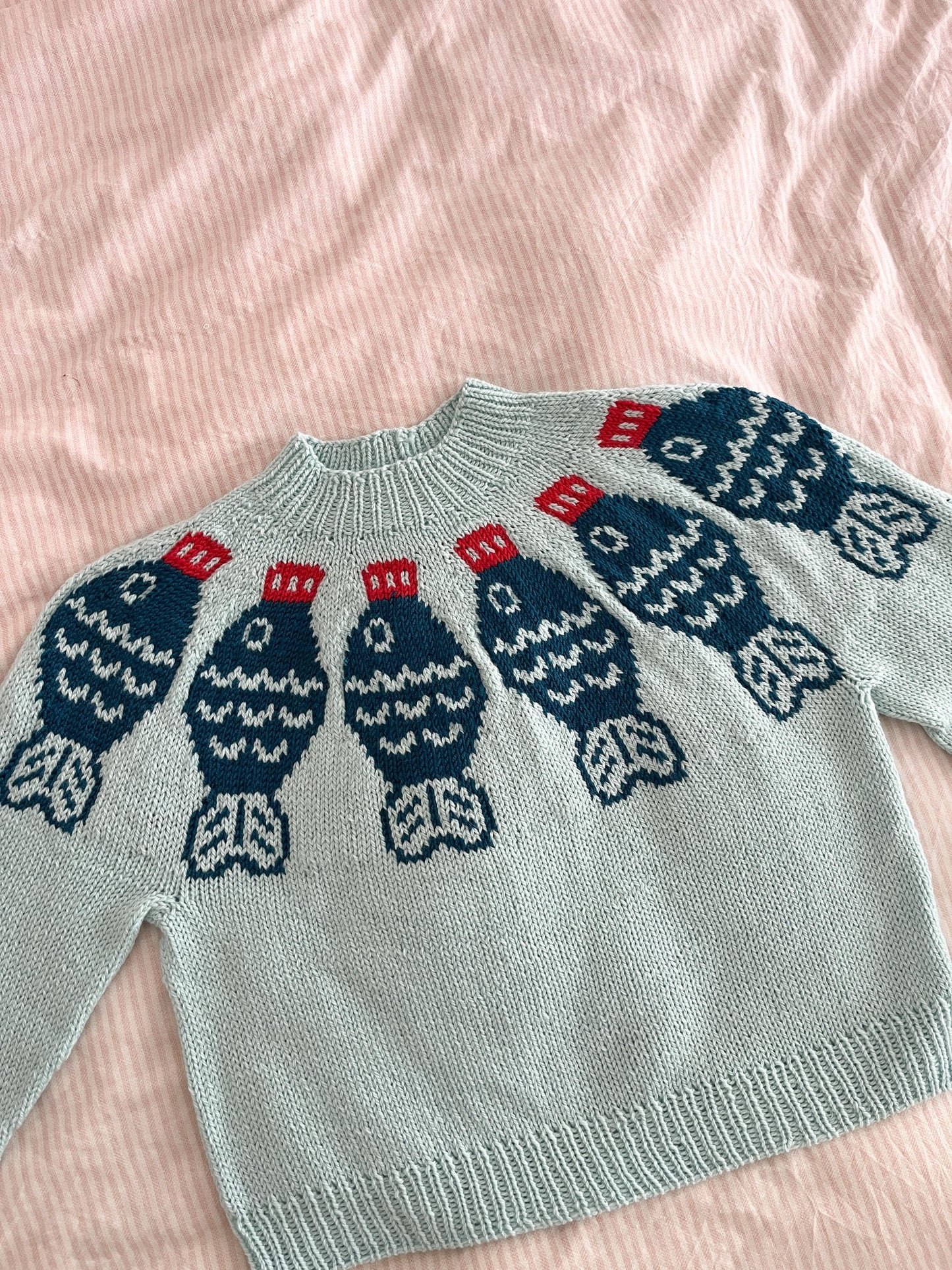Sushi Sweater Knitting Pattern