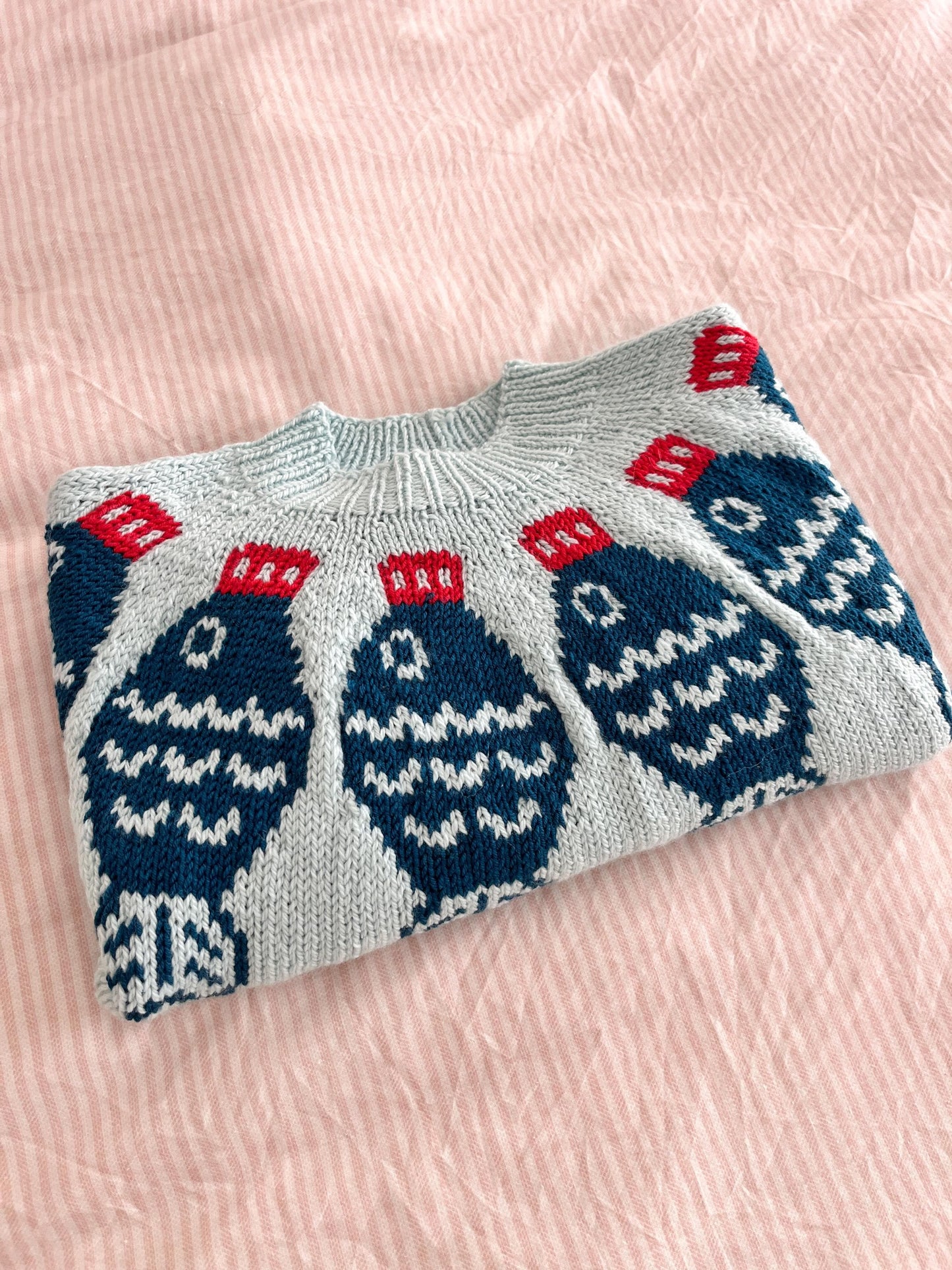 Sushi Sweater Knitting Pattern