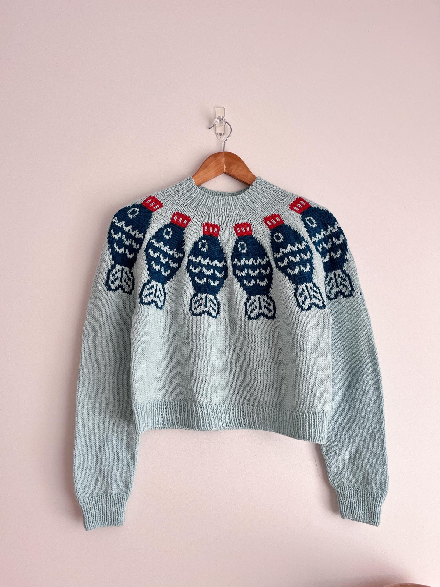 Sushi Sweater Knitting Pattern