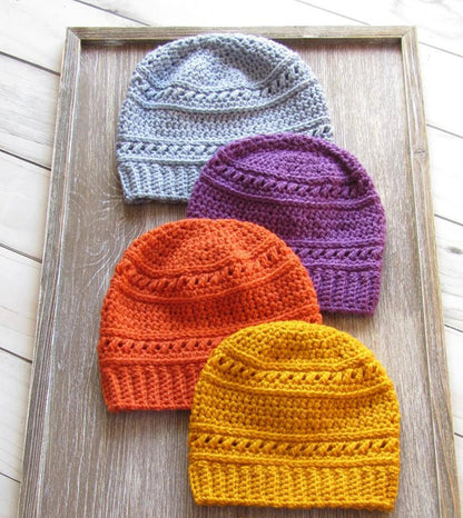 Sweet Beanie Crochet Pattern