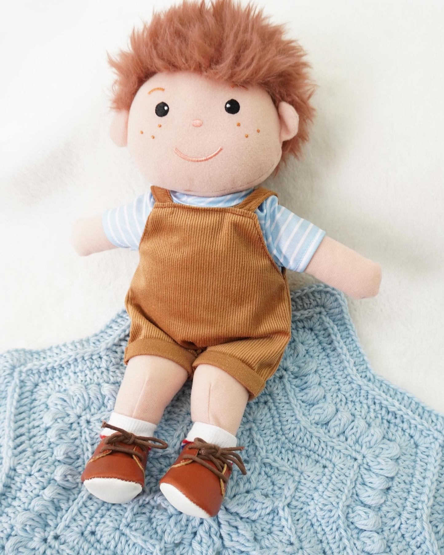 Textured Baby Star Throw Crochet Pattern