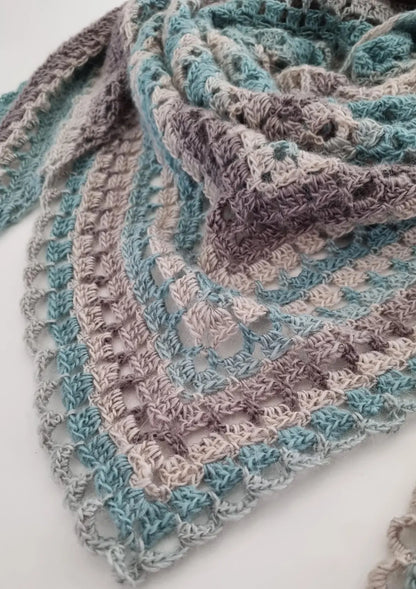 Elegance Shawl Crochet Pattern