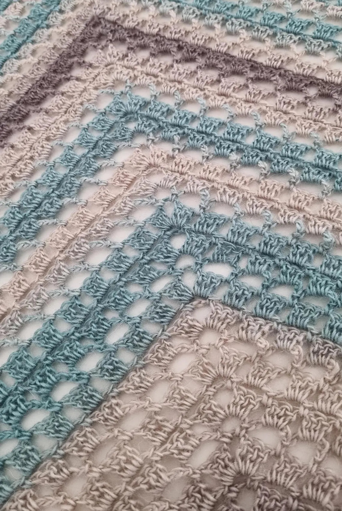 Elegance Shawl Crochet Pattern
