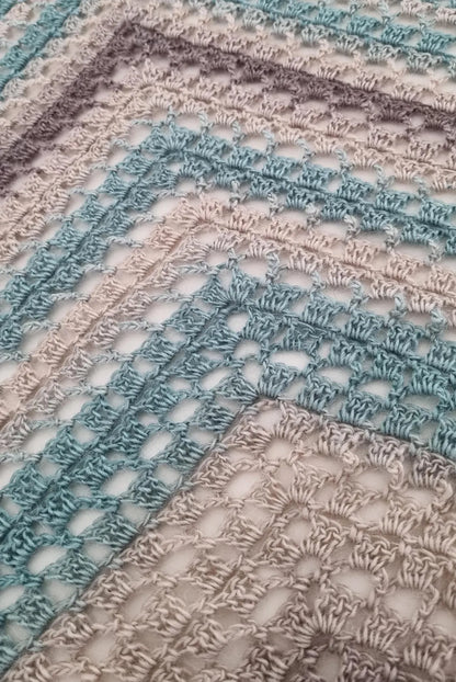 Elegance Shawl Crochet Pattern