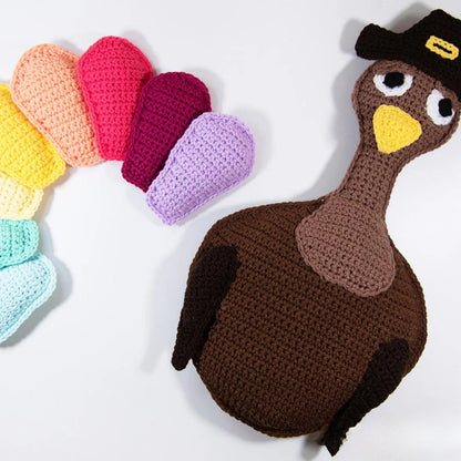 Turkey Pillow Crochet Pattern