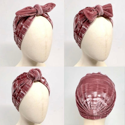 Twist Bow Turban Cap Sewing Pattern