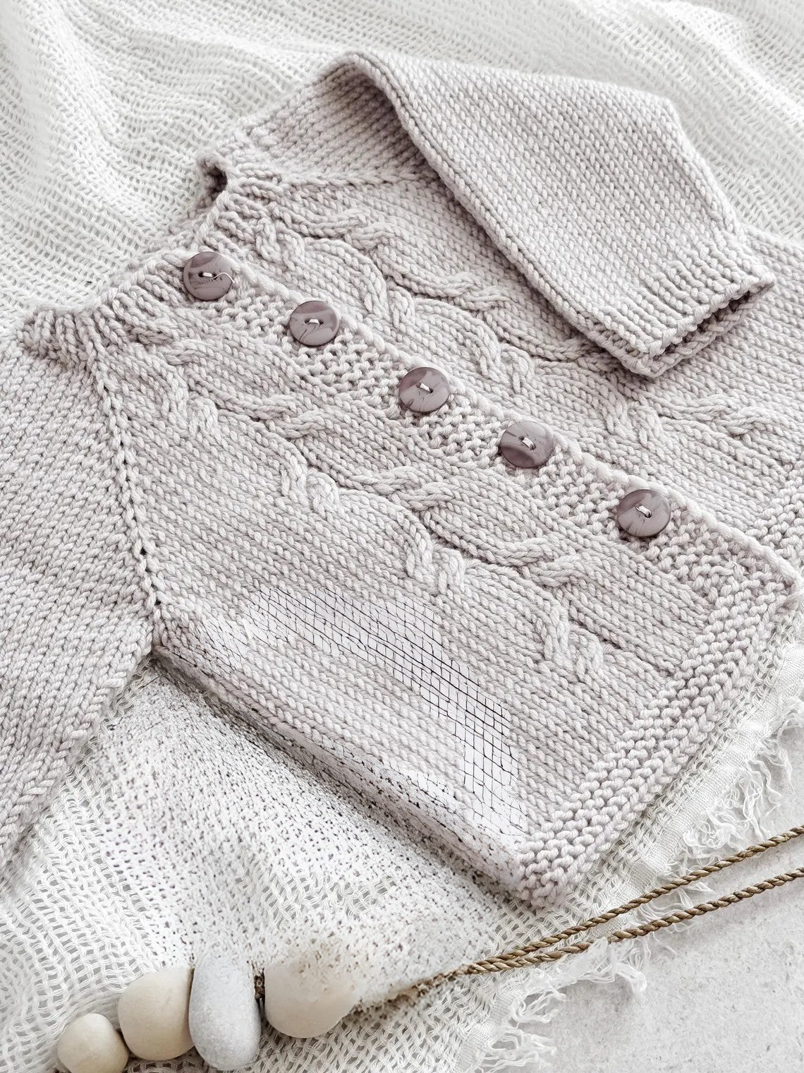 Willow Shale Cardigan Knitting Pattern