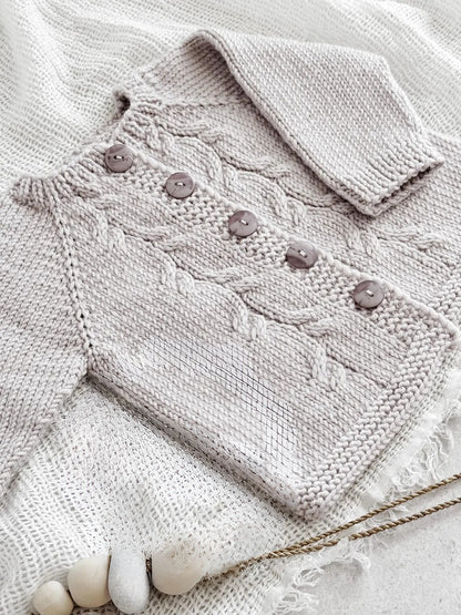 Willow Shale Cardigan Knitting Pattern