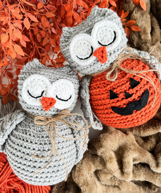 Woodland Ami Owl Crochet Pattern