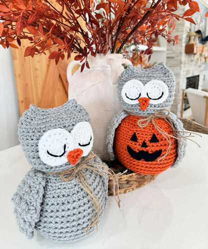 Woodland Ami Owl Crochet Pattern