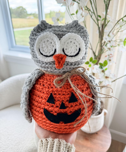 Woodland Ami Owl Crochet Pattern