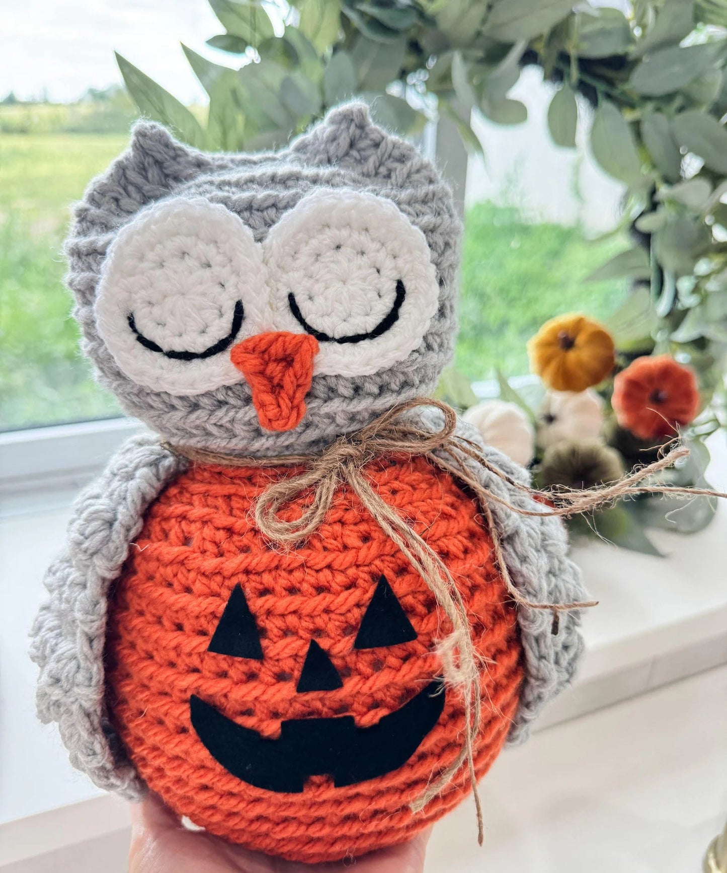 Woodland Ami Owl Crochet Pattern