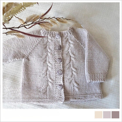 Willow Shale Cardigan Knitting Pattern