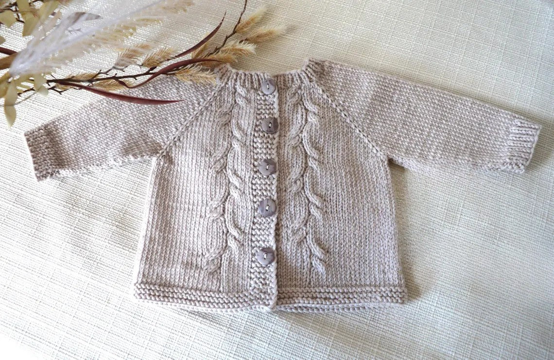Willow Shale Cardigan Knitting Pattern