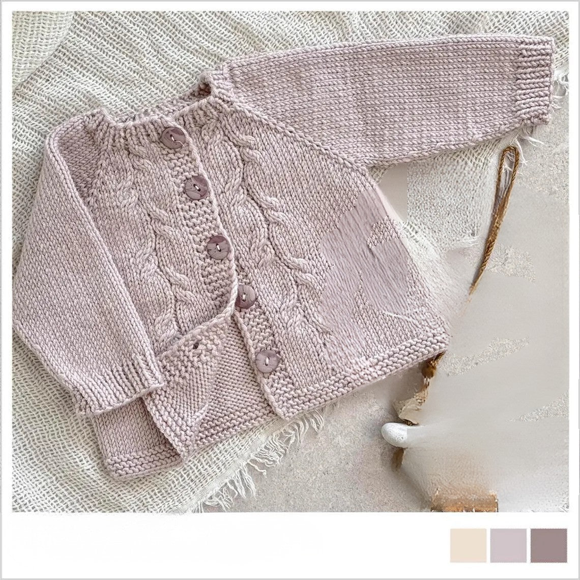 Willow Shale Cardigan Knitting Pattern