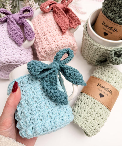 Winterberry Mug Cozy Crochet Pattern