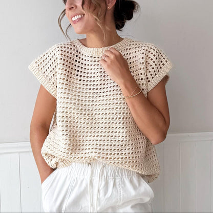 Wren Rattan Top Crochet Pattern