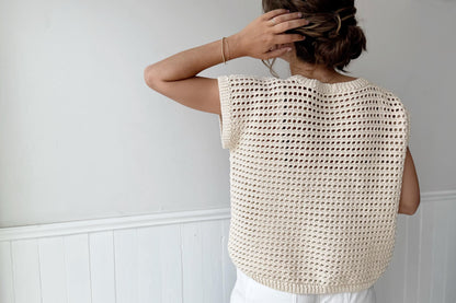 Wren Rattan Top Crochet Pattern