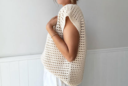 Wren Rattan Top Crochet Pattern