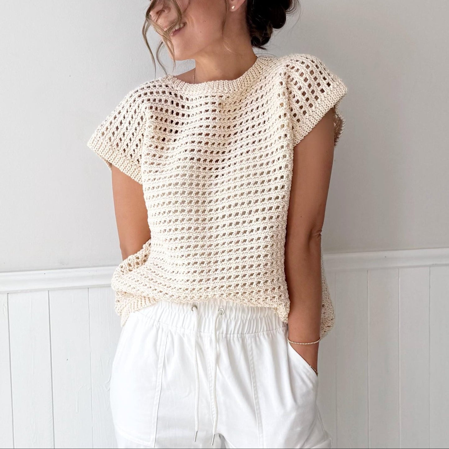 Wren Rattan Top Crochet Pattern