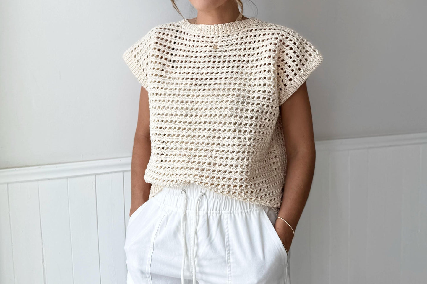 Wren Rattan Top Crochet Pattern