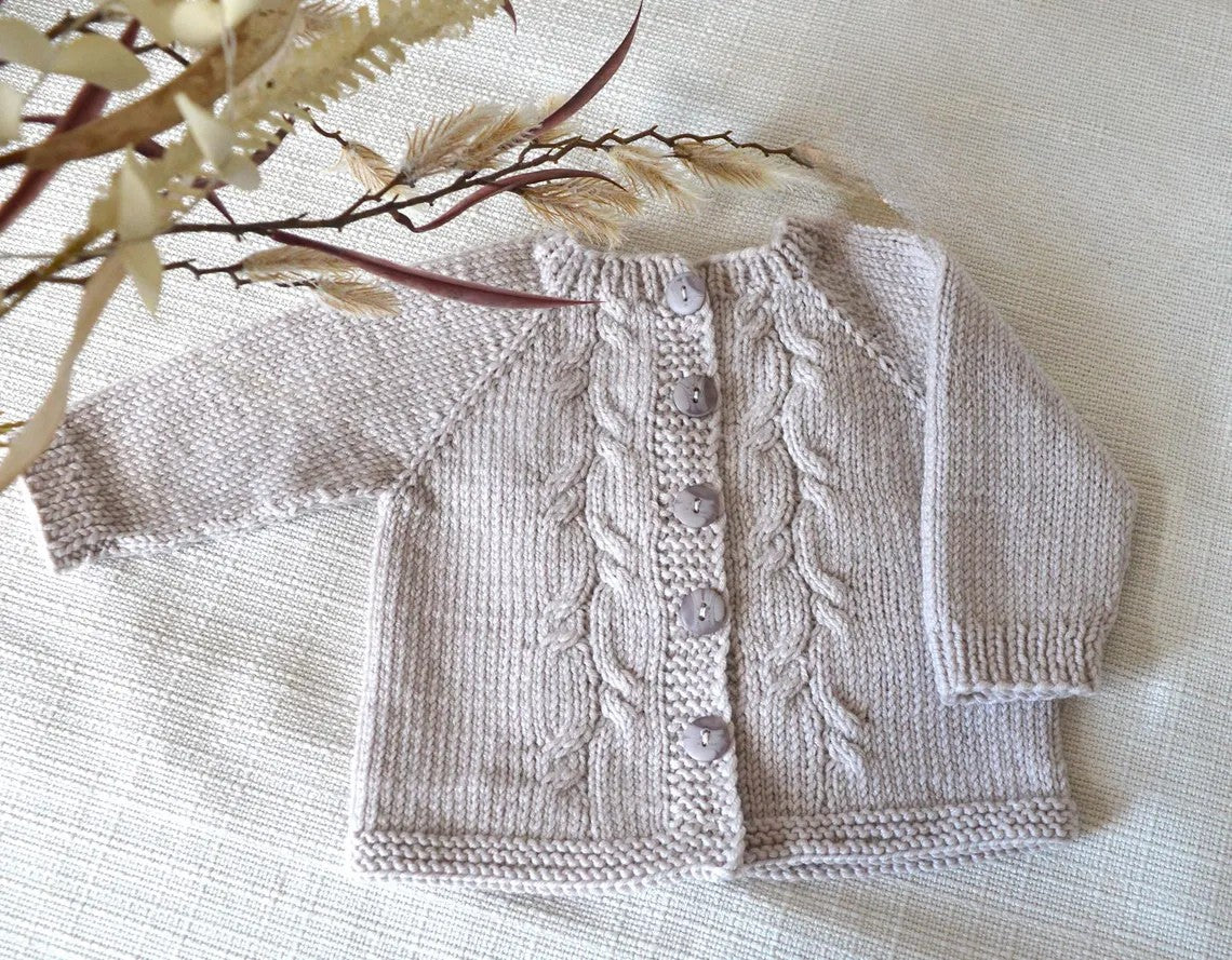 Willow Shale Cardigan Knitting Pattern